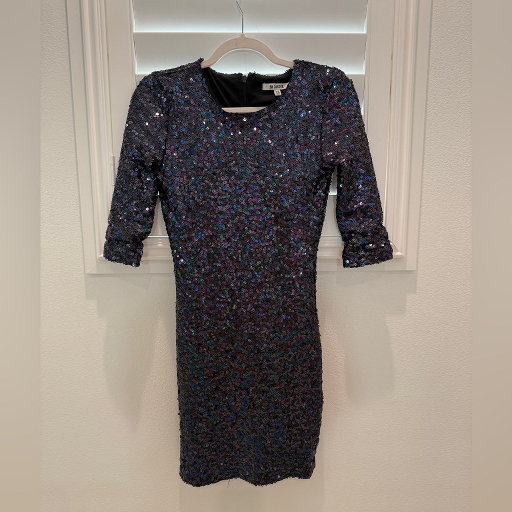 BB Dakota Iridescent Sequin Dress